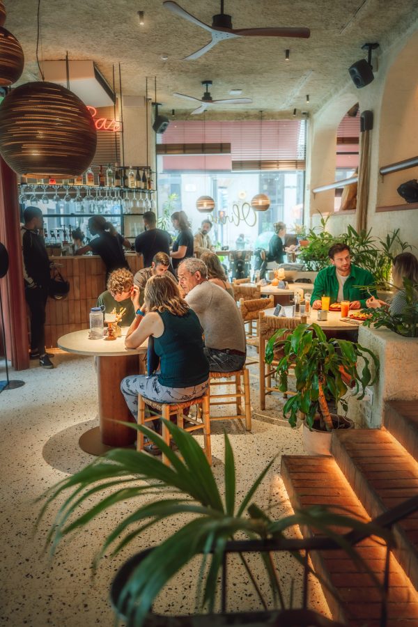 Espaço do restaurante Olívia Lisboa
